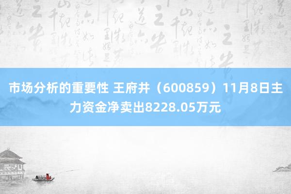 市场分析的重要性 王府井（600859）11月8日主力资金净卖出8228.05万元