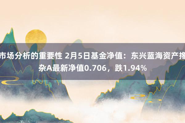 市场分析的重要性 2月5日基金净值：东兴蓝海资产搀杂A最新净值0.706，跌1.94%